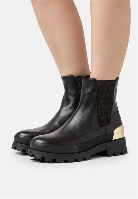 michael kors black ankle booties|Michael Kors ankle boots sale.